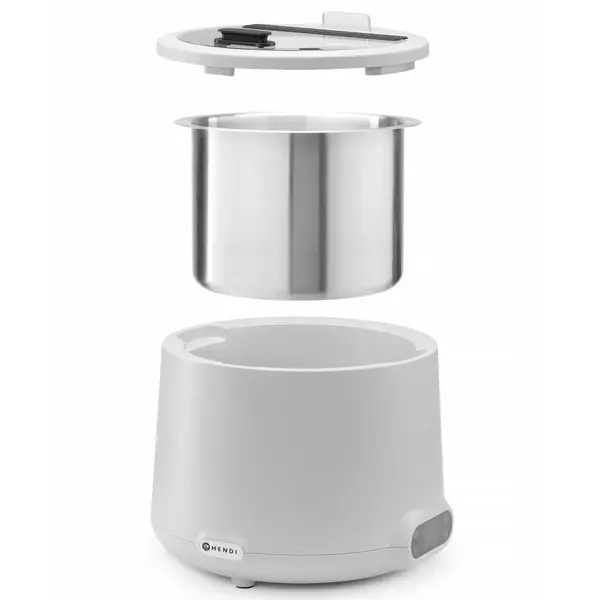 Soepketel | UNIQ (Design by Bronwasser) | Rood | 8L | 35°C/85°C | 0.5kW (230V) | Ø366x325(h)mm