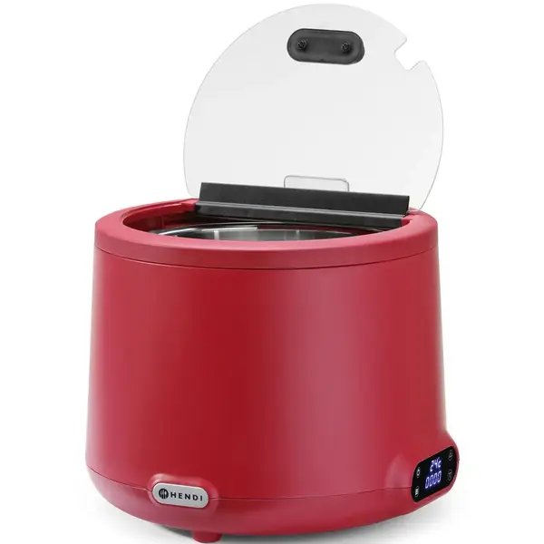 Soepketel | UNIQ (Design by Bronwasser) | Rood | 8L | 35°C/85°C | 0.5kW (230V) | Ø366x325(h)mm