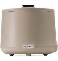 HENDI Soepketel | UNIQ (Design by Bronwasser) | Beige | 8L | 35°C/85°C | 0.5kW (230V) | Ø366x325(h)mm