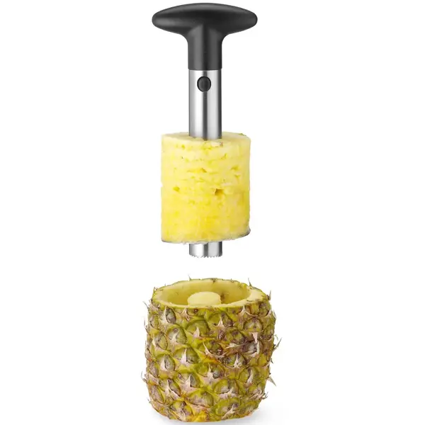 Ananassnijder | RVS | Zwart | 240x100mm