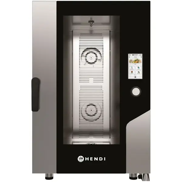 Hetelucht-/Stoomoven | TOUCH | 11 Niveaus (1/1 GN) | Elektrisch | 30°C/270°C | 15.4kW (400V) | Bevochtiging (Automatisch) | Zelfreiniging | Touchscreen | WiFi | 730x785x1130(h)mm