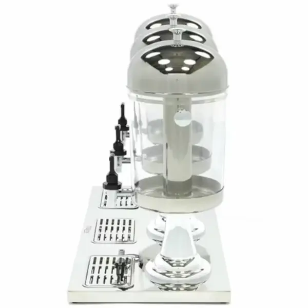Drankendispenser | RVS | 3x 8L | Passief Koelbaar | 860x360x560(h)mm
