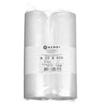HENDI Vacuümzakken (Rol) | Breedte 200mm | Reliëf | Rollengte 6m | 2 Stuks