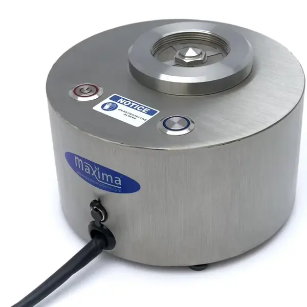 Droogijsmachine | 18 Seconden/Cyclus | Droogijs Ø22x56(h)mm | Ø200x170(h)mm