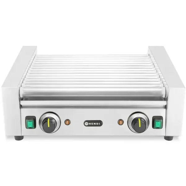 Worstengrill | 2 Zones (14 Rollen) | ≤ 230°C | 1.23kW (230V) | 566x640x192(h)mm