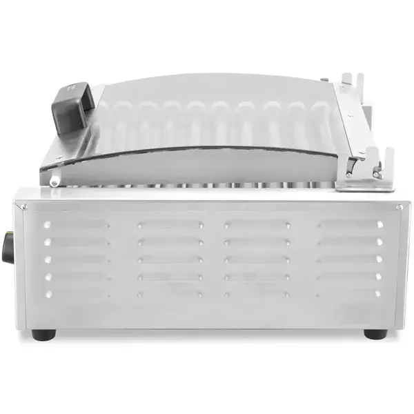 Worstengrill | 2 Zones (11 Rollen) | ≤ 230°C | 0.98kW (230V) | Incl. Deksel | 566x527x259(h)mm