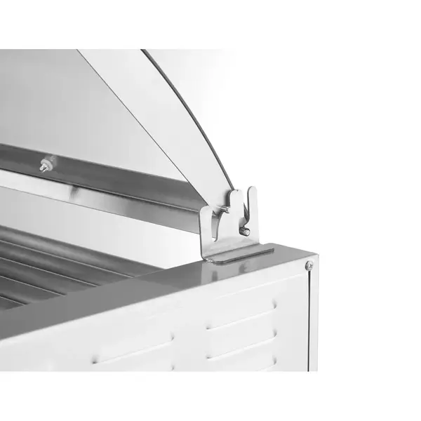 Worstengrill | 1 Zone (9 Rollen) | ≤ 230°C | 0.79kW (230V) | Incl. Deksel | 566x450x259(h)mm