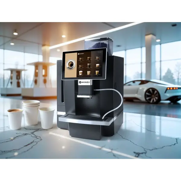 Volautomatisch Koffiezetapparaat | 100 Kopjes/u | Touchscreen | 3kW (230V) | 390x544x578(h)mm