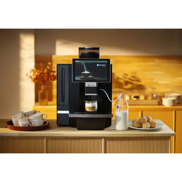 Volautomatisch Koffiezetapparaat | 100 Kopjes/u | Touchscreen | 3kW (230V) | 390x544x578(h)mm