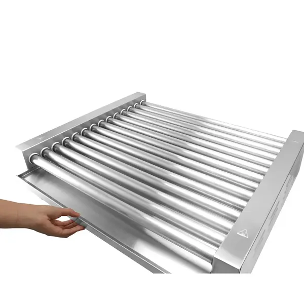 Worstengrill | 2 Zones (14 Rollen) | ≤ 230°C | 2kW (230V) | 732x590x168(h)mm
