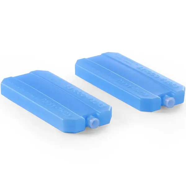 Buffetvitrine | Kunststof/RVS | 2 Etages | Gekoeld | Incl. Serveerchalen (2x 395x285) | 4 Koelelementen + 2 Roll-Top Deksels | 440x320x440(h)mm