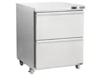 Tafelmodel koelkasten glazen deur