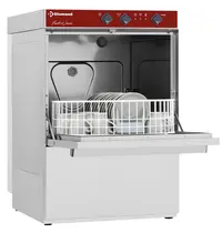 Diamond Glazenspoelmachine | FAST WASH | Mand Ø400 | Naglanspomp | 230V | 435x540x675(h)mm