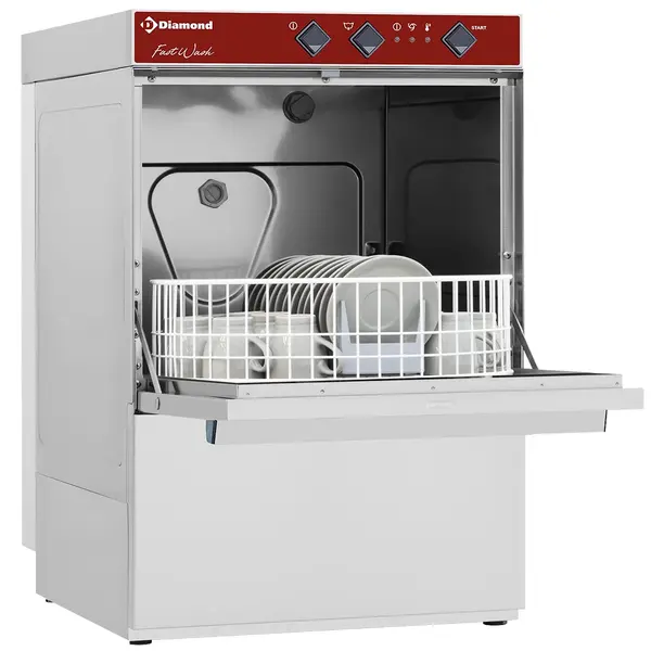 Glazenspoelmachine | FAST WASH | Mand Ø400 | Naglanspomp | 230V | 435x540x675(h)mm