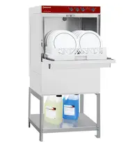 Diamond Horeca Vaatwasser + Onderstel | FAST WASH | Mand 500x500 | Naglanspomp | 400V | 580x600x1377(h)mm