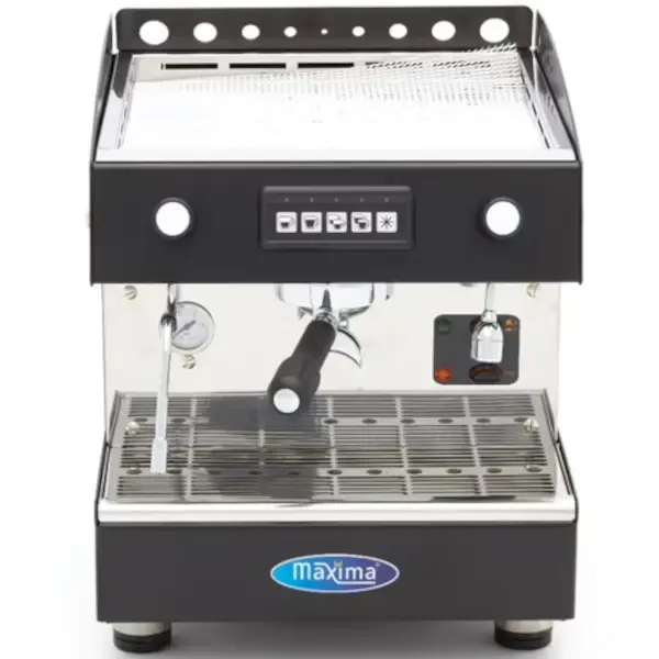 Espressomachine | Zwart | Automatisch | 1 Groep | Boiler 3L | Digitaal | 1.8kW (230V) | 380x450x470(h)mm
