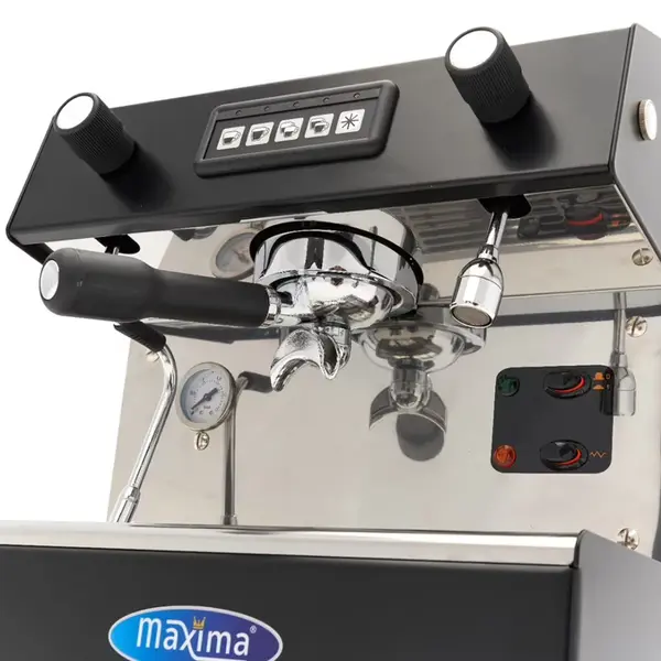 Espressomachine | Zwart | Automatisch | 1 Groep | Boiler 3L | Digitaal | 1.8kW (230V) | 380x450x470(h)mm