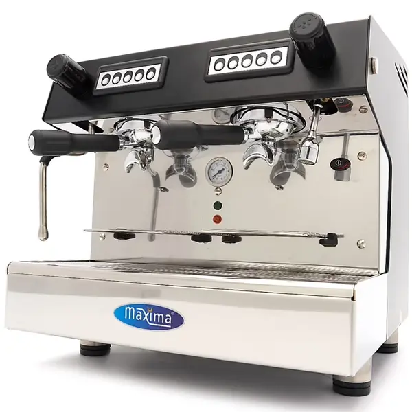 Espressomachine | Zwart | Automatisch | 2 Groepen | Boiler 6.5L | Digitaal | 2.7kW (230V) | 500x480x520(h)mm