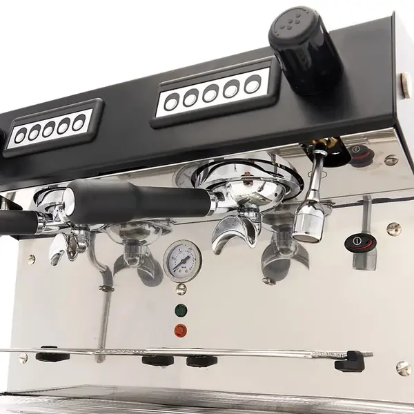 Espressomachine | Zwart | Automatisch | 2 Groepen | Boiler 6.5L | Digitaal | 2.7kW (230V) | 500x480x520(h)mm