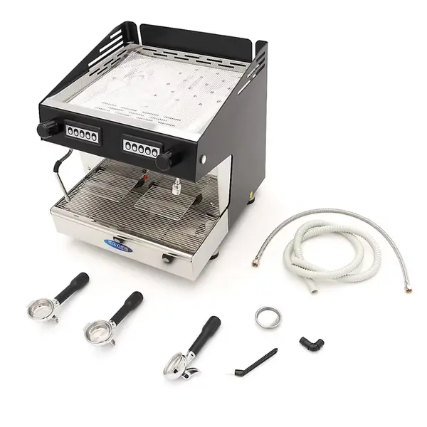 Espressomachine | Zwart | Automatisch | 2 Groepen | Boiler 6.5L | Digitaal | 2.7kW (230V) | 500x480x520(h)mm