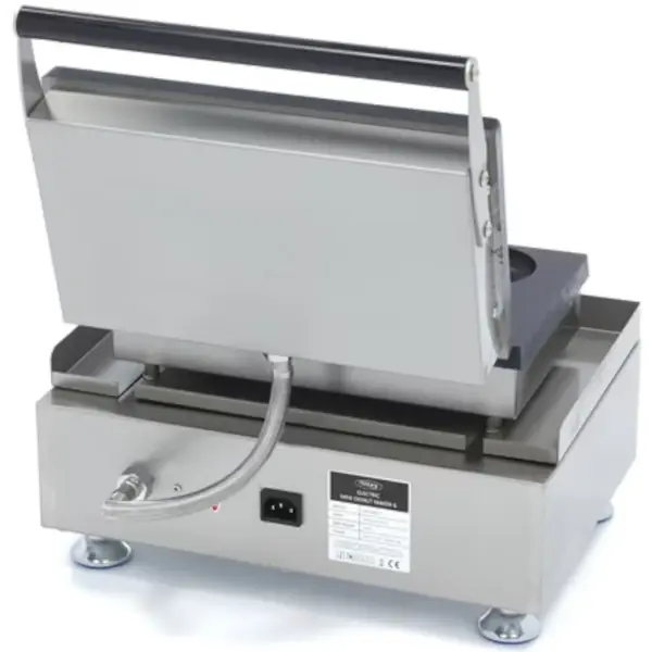 Donutijzer | Enkel | Mini Donuts (Ø80mm) | 50°C/300°C | 1.75kW (230V) | Timer | 380x310x270(h)mm