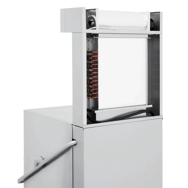 Doorschuifvaatwasser | BEST WASH | Energiezuinig (Warmteterugwinning) | Mand 600x500 | Zeeppomp | Naglanspomp | Breaktank | 400V | 788x835x1565/2265(h)mm