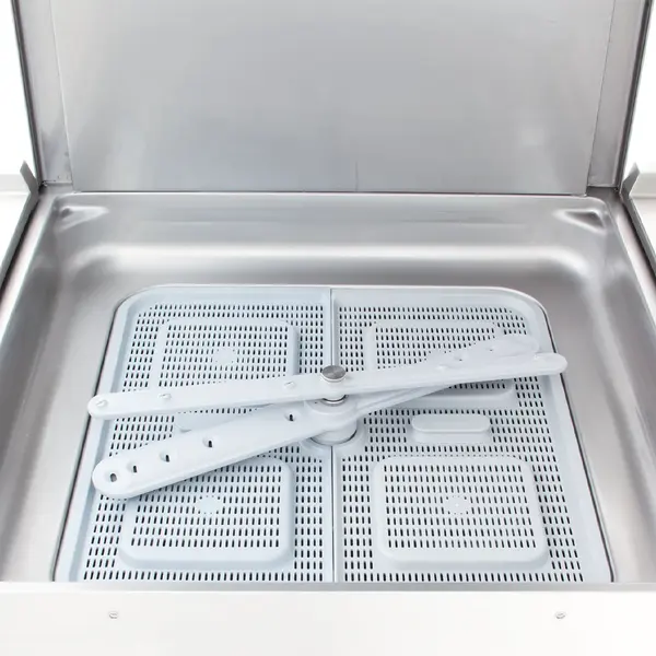 Doorschuifvaatwasser | FAST WASH | Mand 500x500 | Zeeppomp | Naglanspomp | 400V | 710x800x1530/2010(h)mm