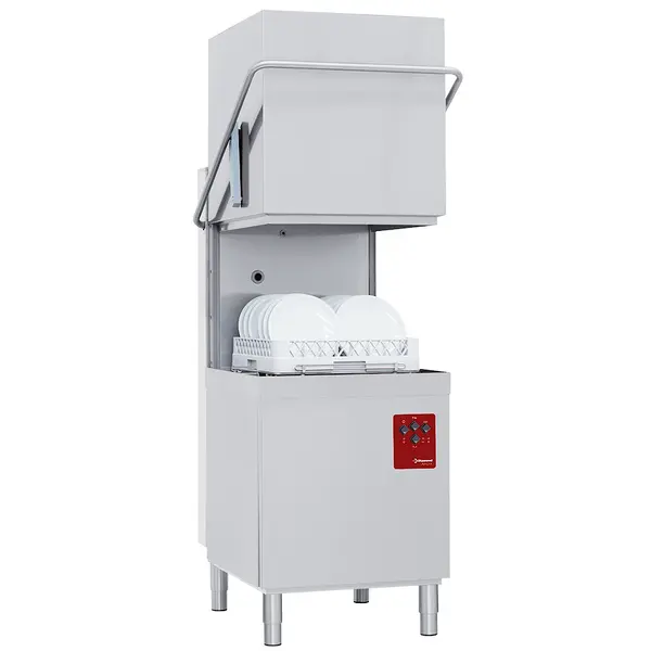 Doorschuifvaatwasser | FAST WASH | Mand 500x500 | Naglanspomp | 400V | 710x800x1530/2010(h)mm