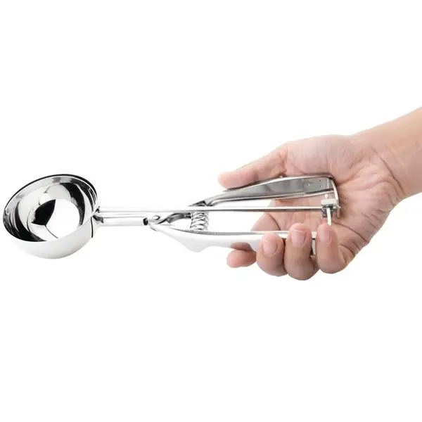 IJsportioneerlepel | RVS | Bol | Ø74mm | 1/8L