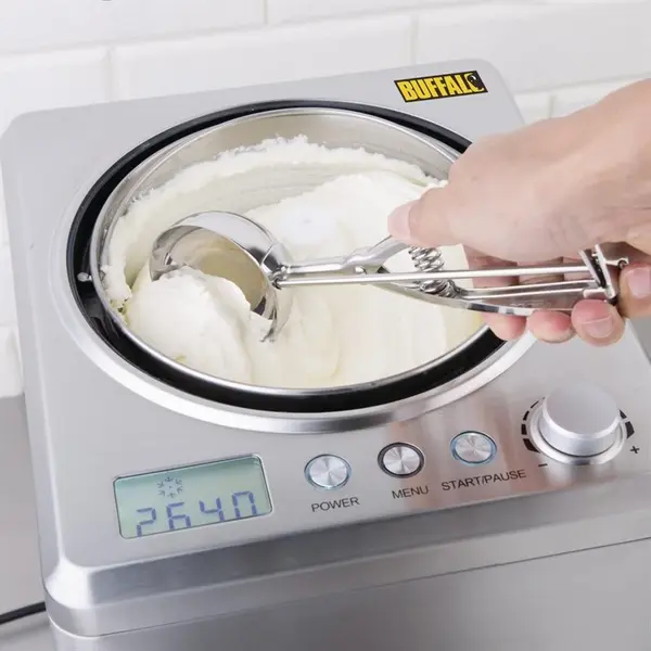 IJsportioneerlepel | RVS | Bol | Ø74mm | 1/8L