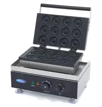 Maxima Donutijzer | Enkel | Mini Donuts (Ø50mm) | 50°C/300°C | 1.75kW (230V) | Timer | 380x310x270(h)mm