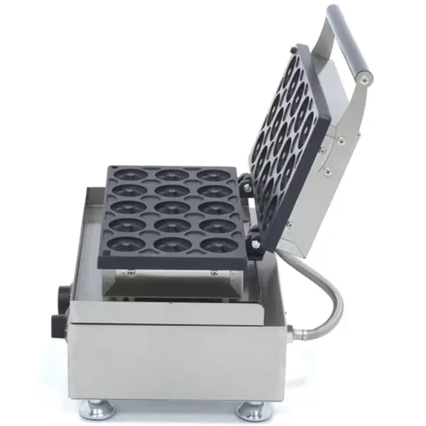 Donutijzer | Enkel | Mini Donuts (Ø45mm) | 50°C/300°C | 1.75kW (230V) | Timer | 380x310x270(h)mm