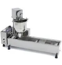 Maxima Donutmachine | Elektrisch | 500 Donuts/Uur | Automatisch | 13L |  60°C/200°C | 7L Verwijderbare Kom | Draaisysteem | 3kW (230V) | 965x330x650(h)mm