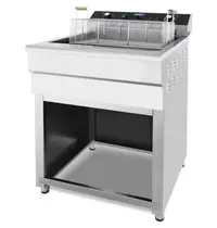 Maxima Friteuse | Elektrisch | 45L | 50°C/200°C | 7.5kW (400V) | Aftapkraan | Timer | 590x680x1010(h)mm 