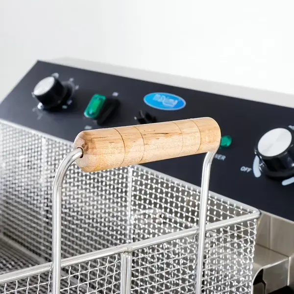 Friteuse | Elektrisch | 45L | 50°C/200°C | 7.5kW (400V) | Aftapkraan | Timer | 590x680x1010(h)mm