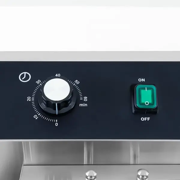 Friteuse | Elektrisch | 45L | 50°C/200°C | 7.5kW (400V) | Aftapkraan | Timer | 590x680x1010(h)mm