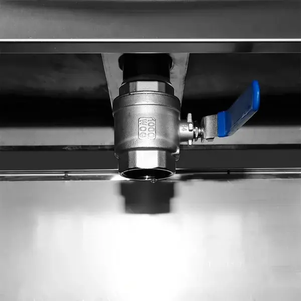 Friteuse | Elektrisch | 45L | 50°C/200°C | 7.5kW (400V) | Aftapkraan | Timer | 590x680x1010(h)mm