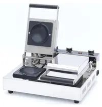 Maxima Gelato Paninipers | Dubbel | Panini Ø100x50(h)mm | 50°C/300°C | 1.2kW (230V) | Timer | 400x350x180(h)mm