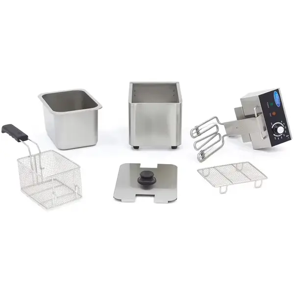 Friteuse | Elektrisch | 4L | 50°C/200°C | 2.5kW (230V) | 220x385x315(h)mm