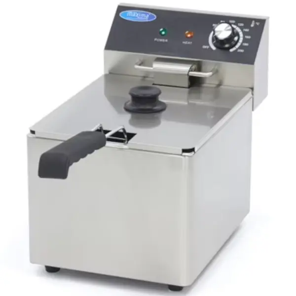 Friteuse | Elektrisch | 8L | 50°C/200°C | 3.25kW (230V) | 270x415x340(h)mm