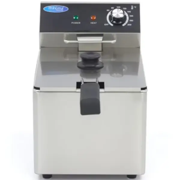 Friteuse | Elektrisch | 8L | 50°C/200°C | 3.25kW (230V) | 270x415x340(h)mm