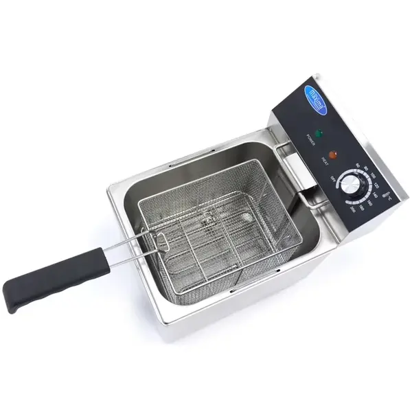Friteuse | Elektrisch | 8L | 50°C/200°C | 3.25kW (230V) | 270x415x340(h)mm