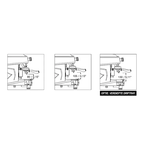 Espressomachine | VITTORIO S | Zwart | Automatisch | 2 Groepen | Multi-Boiler 11L + 2x 0.8L | Digitaal | 400V | 783x607x521(h)mm