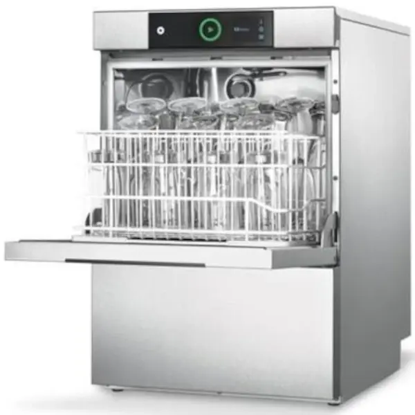 Glazenspoelmachine | PREMAX | Mand 400x400 | Afvoerpomp | Zeeppomp | Naglanspomp | 230V/400V | Touchscreen | Dubbelwandig | 460x590x700(h)mm