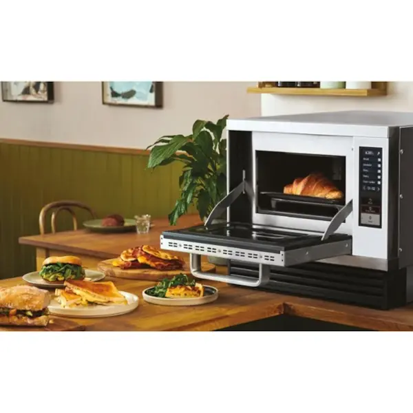 High Speed Oven | SCV3 | 1 Niveau (260x225) | Elektrisch | 30°C/280°C | Hetelucht + Inverter-Magnetron | Grillfunctie | 3.6kW(230V) | Touchscreen + App | 474x565x412(h)mm