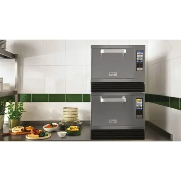 High Speed Oven | SCV3 | 1 Niveau (260x225) | Elektrisch | 30°C/280°C | Hetelucht + Inverter-Magnetron | Grillfunctie | 3.6kW(230V) | Touchscreen + App | 474x565x412(h)mm