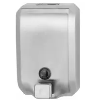 Luxus Zeepdispenser | DIVE | RVS | Vloeibare Zeep (1000ml) | Dosering 0.5ml | Wandmontage | 125x95x190(h)mm