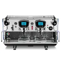 CBC ROYAL Espressomachine | AVIATOR | RVS | Automatisch | 2 Groepen | Multi-Boiler 11L + 2x 0.8L | Digitaal | 400V | 841x618x463(h)mm