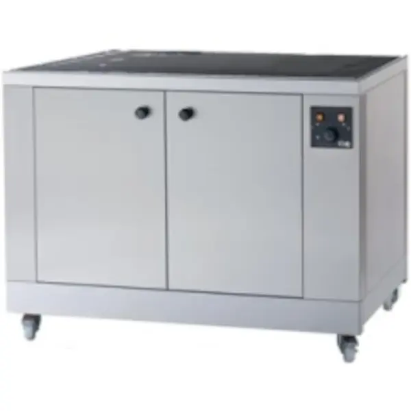 Rijskastonderstel | Moretti Forni IDECK Pizzaovens | 5 Niveaus (EN600x400) | 1.5kW (230V) | Wielen (Geremd) | 850x840x1000(h)mm