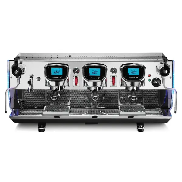 Espressomachine | AVIATOR | RVS | Automatisch | 3 Groepen | Multi-Boiler 14L + 3x 0.8L | Touchscreen | 400V | 1088x618x463(h)mm
